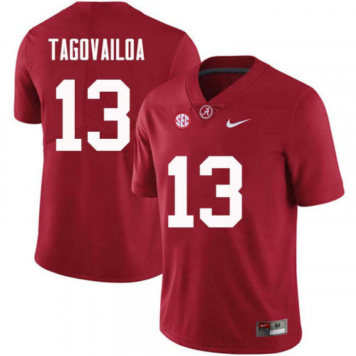 Tua Tagovailoa Alabama Crimson Tide red jersey