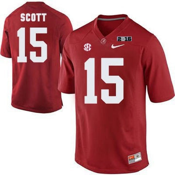 JK Scott Alabama Crimson Tide red Limited jersey