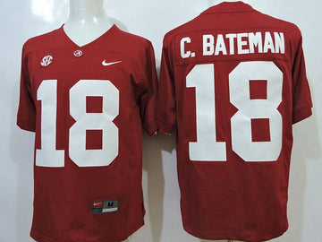 Cooper Bateman Alabama Crimson Tide red Limited jersey