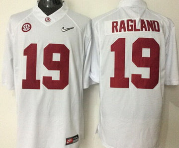 Reggie Ragland Alabama Crimson Tide white Limited jersey