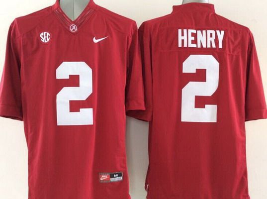 Derrick Henry Alabama Crimson Tide red Limited jersey