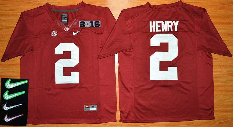 Derrick Henry Alabama Crimson Tide red Limited jersey