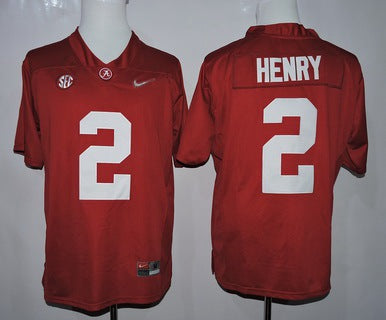 Derrick Henry Alabama Crimson Tide red jersey