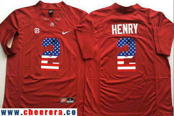 Derrick Henry Alabama Crimson Tide red Fashion jersey