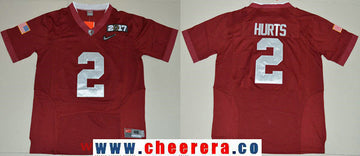 Jalen Hurts Alabama Crimson Tide red Limited jersey