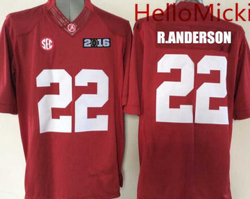 Ryan Anderson Alabama Crimson Tide red Limited jersey