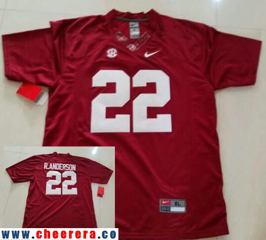 Ryan Anderson Alabama Crimson Tide red jersey