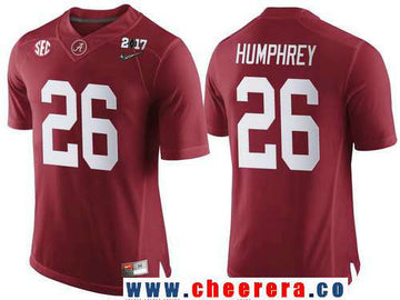 Marlon Humphrey Alabama Crimson Tide red Limited jersey