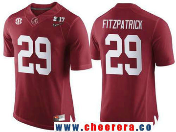 Minkah Fitzpatrick Alabama Crimson Tide red Limited jersey