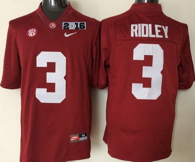 Calvin Ridley Alabama Crimson Tide red Limited jersey