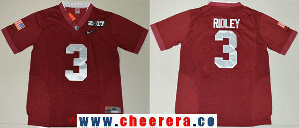 Calvin Ridley Alabama Crimson Tide red Limited jersey