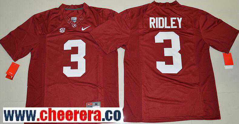 Calvin Ridley Alabama Crimson Tide red Limited jersey