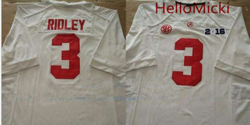 Calvin Ridley Alabama Crimson Tide white Limited jersey