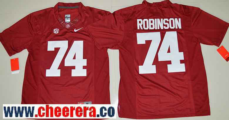 Cam Robinson Alabama Crimson Tide red Limited jersey
