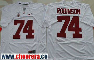 Cam Robinson Alabama Crimson Tide white Limited jersey
