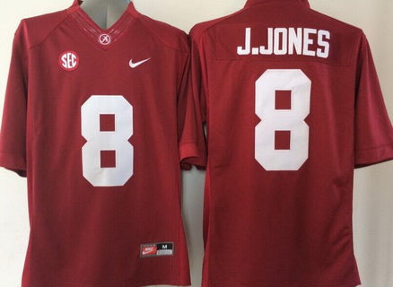 Julio Jones Alabama Crimson Tide red Limited jersey
