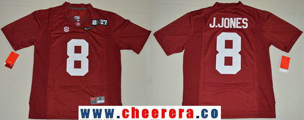 Julio Jones Alabama Crimson Tide red Limited jersey