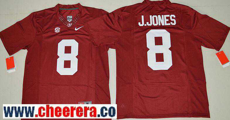 Julio Jones Alabama Crimson Tide red Limited jersey