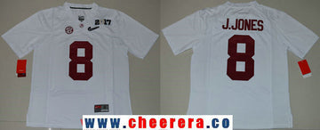 Julio Jones Alabama Crimson Tide white Limited jersey