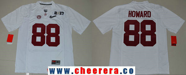 O.J Howard Alabama Crimson Tide white Limited jersey