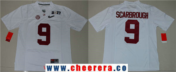 Bo SCarbrough Alabama Crimson Tide white Limited jersey