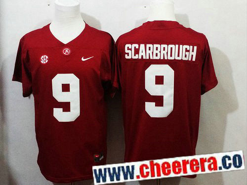 Bo Scarbrough Alabama Crimson Tide red jersey