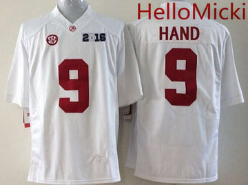 Da'Shawn Hand Alabama Crimson Tide white Limited jersey