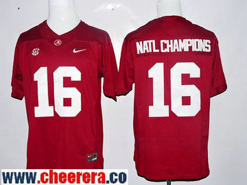 Alabama Crimson Tide red Limited jersey
