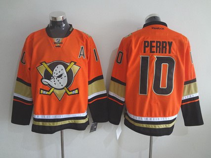 Corey Perry Reebok Anaheim Ducks orange Alternate jersey