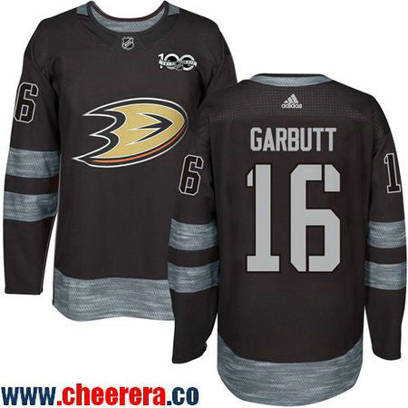 Ryan Garbutt Anaheim Ducks black jersey