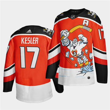 Ryan Kesler Anaheim Ducks orange Reverse Retro jersey