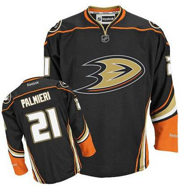 Kyle Palmieri Anaheim Ducks black Third jersey
