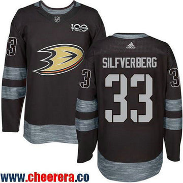 Jakob Silfverberg Anaheim Ducks black jersey