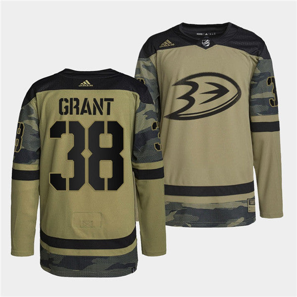 Derek Grant Anaheim Ducks camo Camo jersey