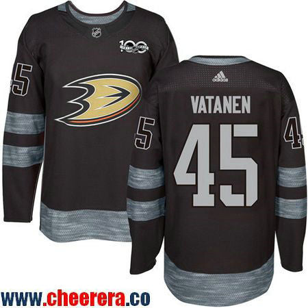 Sami Vatanen Anaheim Ducks black jersey
