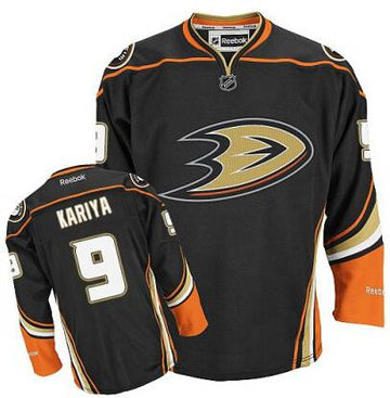Paul Kariya Anaheim Ducks black Third jersey