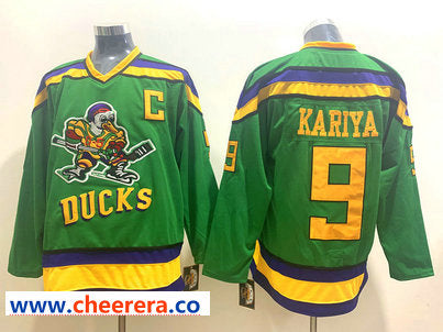 Paul Kariya Anaheim Ducks green jersey