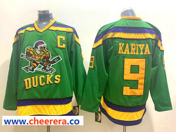 Paul Kariya Anaheim Ducks green jersey
