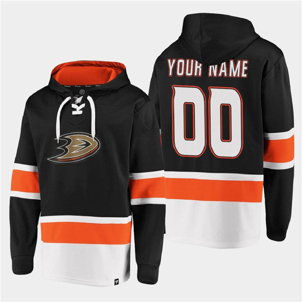 Custom Anaheim Ducks black jersey