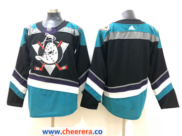 Custom Anaheim Ducks black jersey