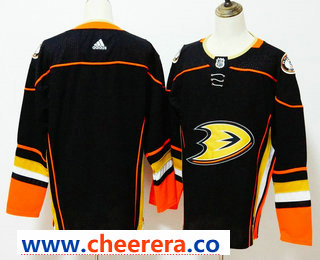 Custom Anaheim Ducks black jersey