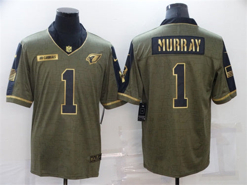 Kyler Murray Arizona Cardinals olive Salute To Service jersey