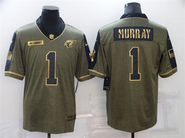Kyler Murray Arizona Cardinals olive Salute To Service jersey