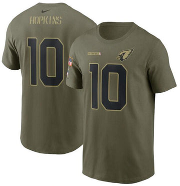DeAndre Hopkins Arizona Cardinals olive Salute To Service jersey
