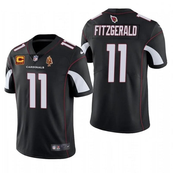 Larry Fitzgerald Arizona Cardinals black jersey