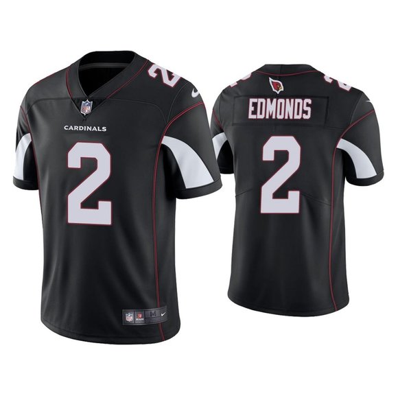 Chase Edmonds Arizona Cardinals black Vapor jersey