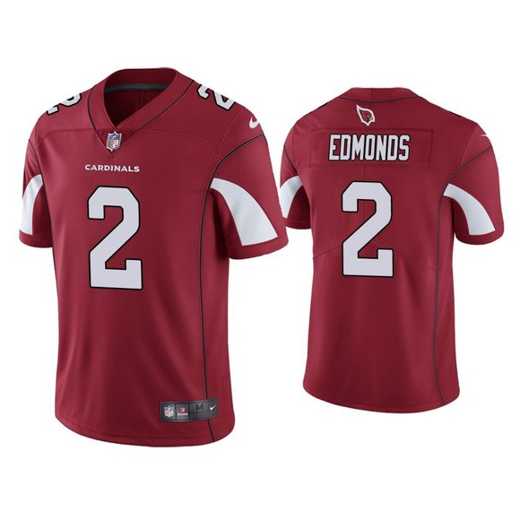 Chase Edmonds Arizona Cardinals red Vapor jersey