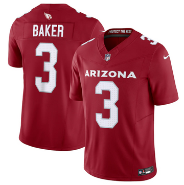 Budda Baker Arizona Cardinals red Vapor jersey
