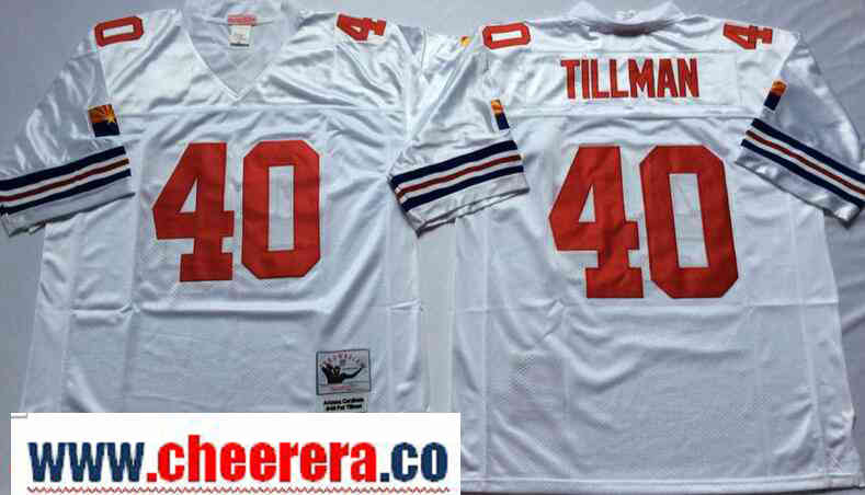 Pat Tillman Arizona Cardinals white Throwback jersey