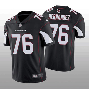 Will Hernandez Arizona Cardinals black Vapor jersey